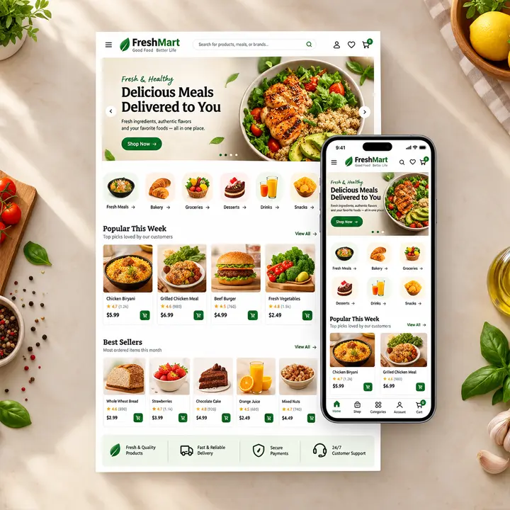 Online store builder